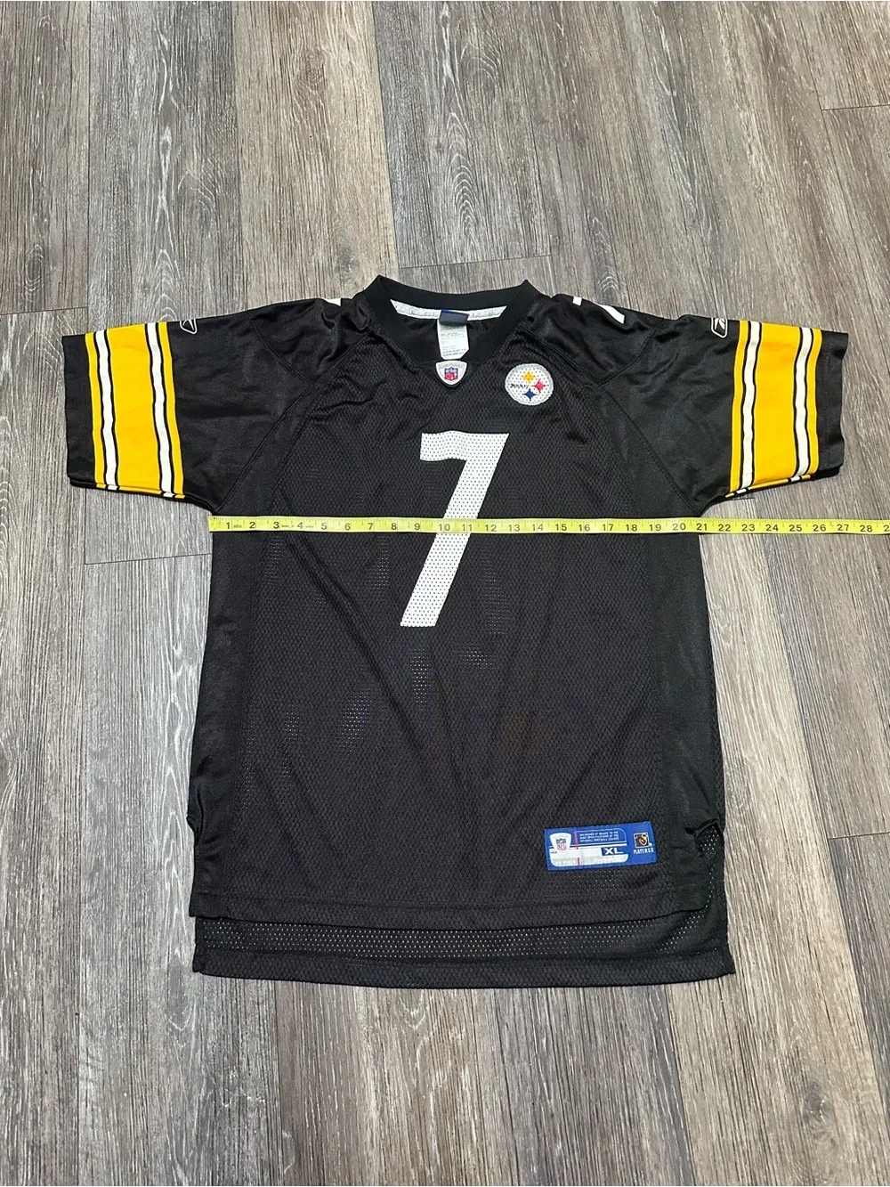 Ben Roethlisberger Pittsburgh Steelers Reebok Jersey. EG Extra Large (18 20)